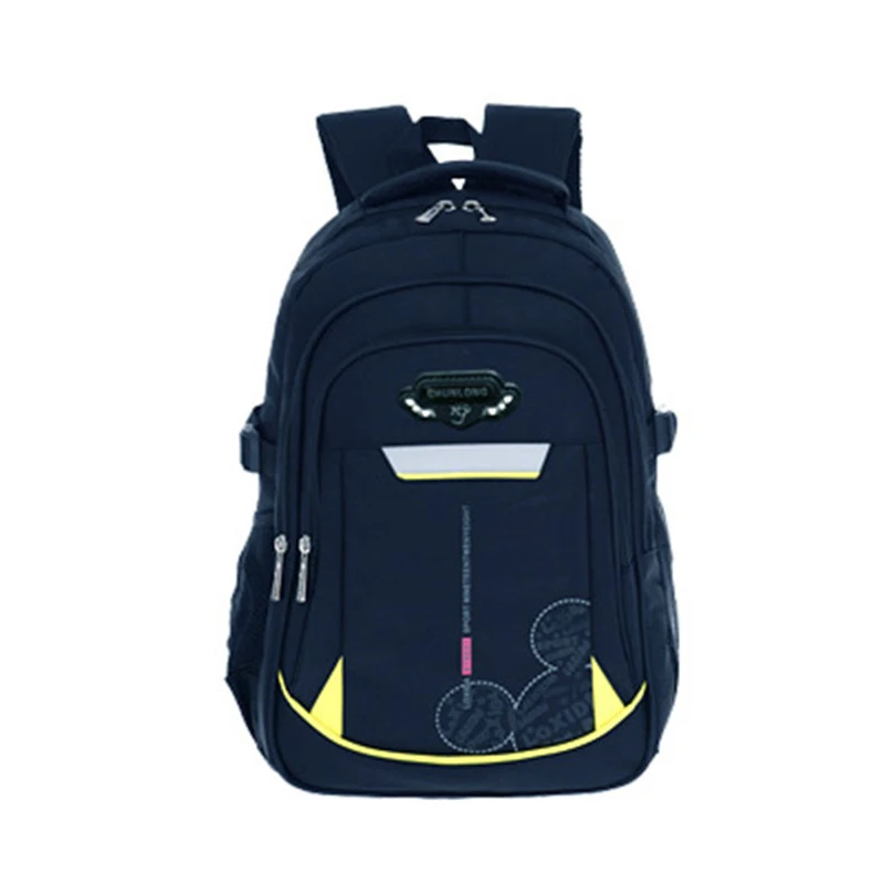 Детские школьные сумки, ортопедический рюкзак, школьные сумки для детей, рюкзак для путешествий, школьный рюкзак для мальчиков и девочек, повседневный рюкзак - Цвет: deep blue