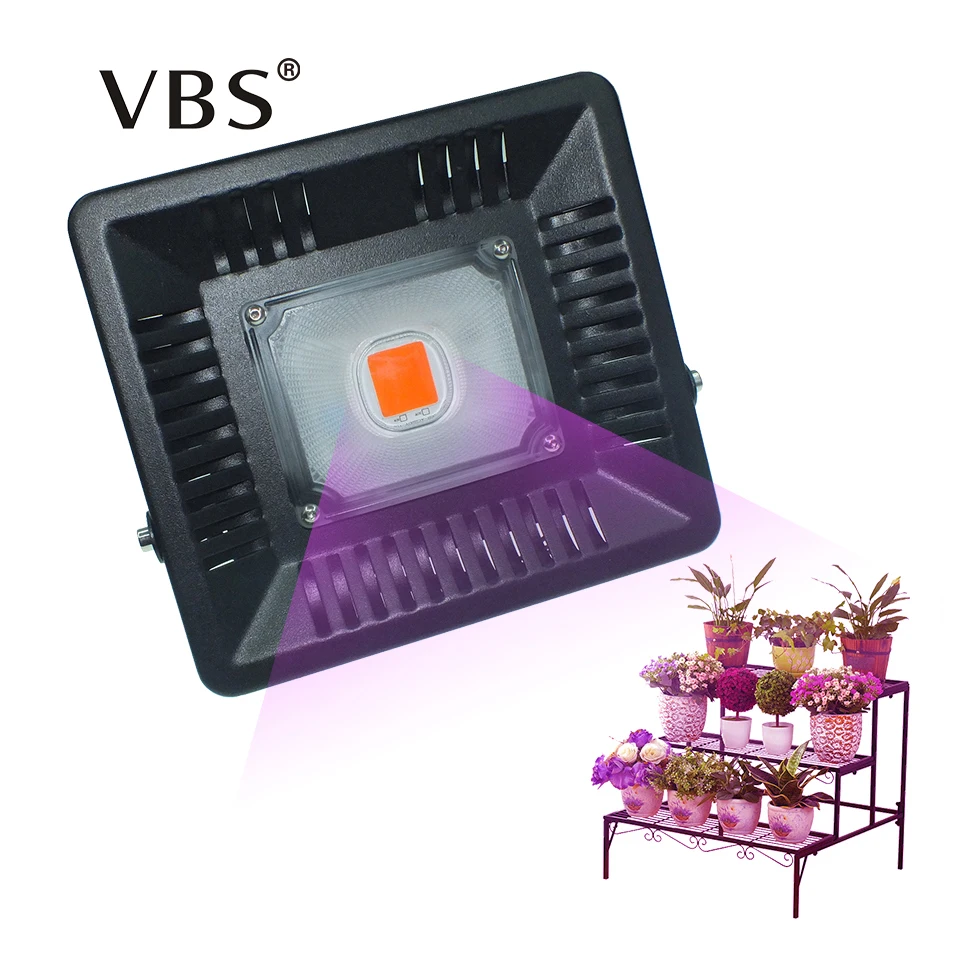 

Led Grow Light COB 50W 100W Flood Light Full Spectrum Waterproof IP66 Plant Growing Lamp For Vegetable Flower Indoor Outdoor