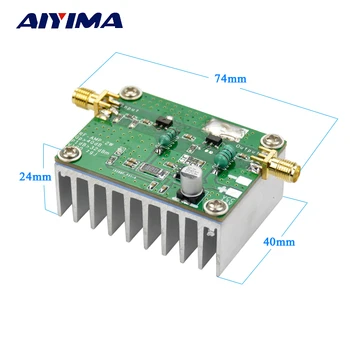 

AIYIMA 42dB 1-600MHz 2W Class A Linear Amplifier Broadband Power Amplifier For FM 433MHz Digital Transmission UV