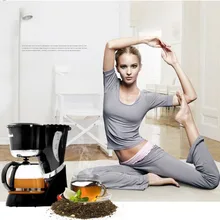 Цветочный чайник Американский капельный кофе для дома и офиса многофункциональная кофейная стручка