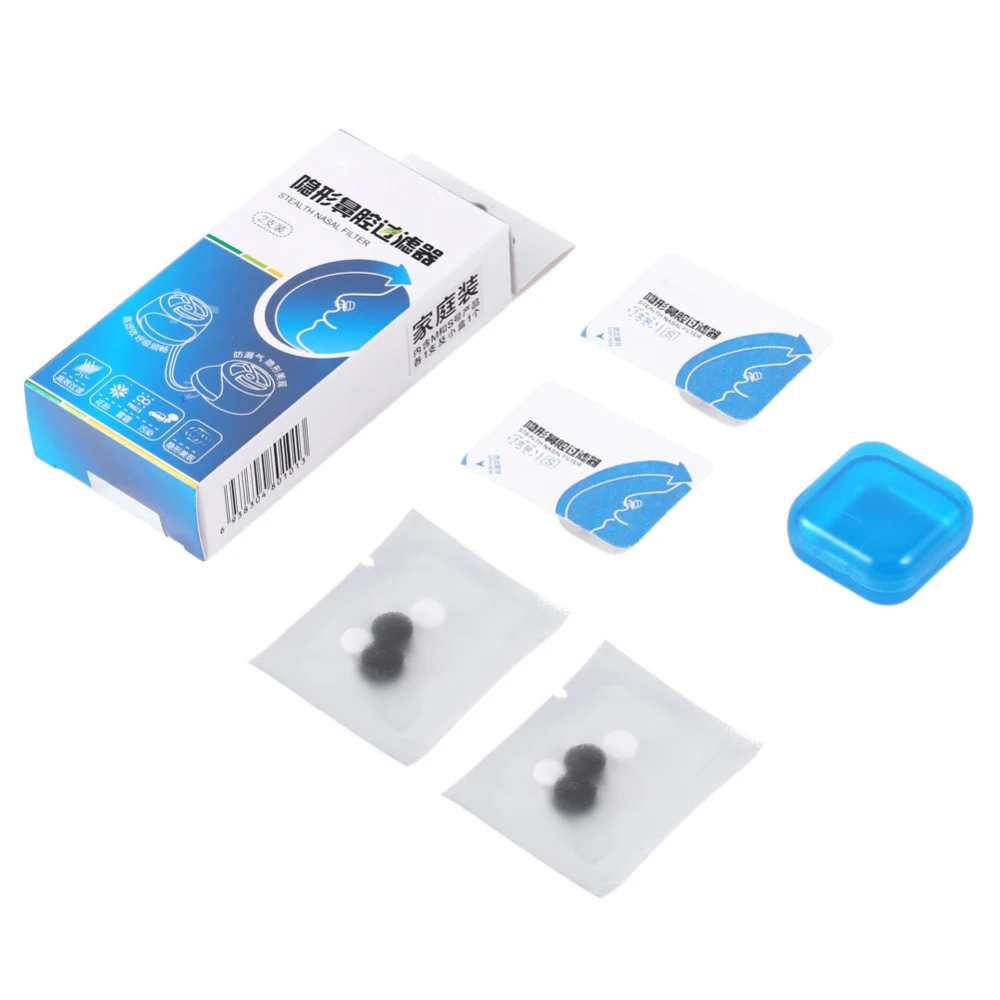 New Designed Nasal Filters Super Defense Air Pollution Nose Pollen Allergy Relief Dust Mask 8
