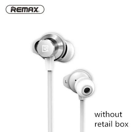 Remax Bluetooth 4,1 магнитные адсорбционные металлические hifi спортивные наушники для iphone 5s 6 7 plus наушники для мобильного телефона Беспроводная гарнитура - Цвет: White no box