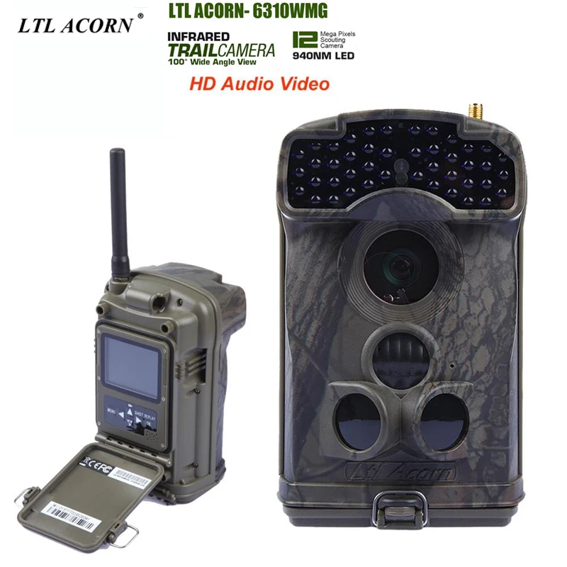 Фотоловушка 6310MG GSM MMS GPRS 12 МП HD 940NM|trail camera|hunting cameraltl acorn 6310mg |