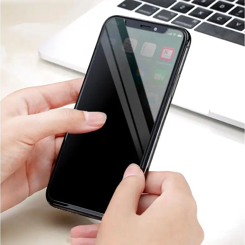 HD Privacy Protection Tempered Glass Film Screen Protector For iPhone 11 12 13 Mini Xs Max XR 7 8 Anti Glare Anti-Peeping Cover | Мобильные