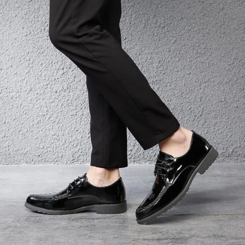 black suit loafers