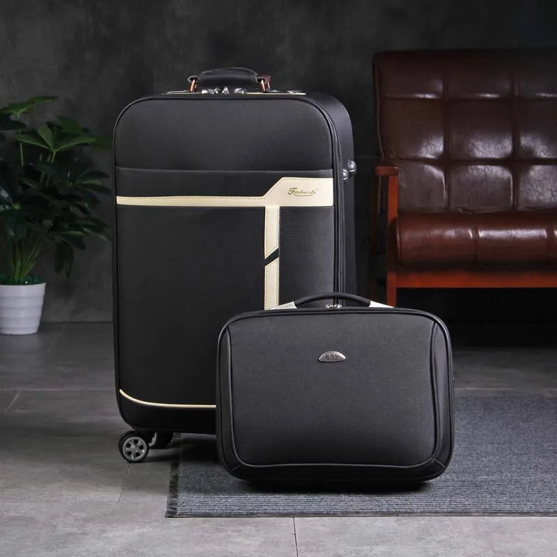 BeaSumore Для мужчин Бизнес Rolling багажные наборы Spinner 28 дюймов чемодан на колесах тележка для каюты случае Для женщин пароль дорожная сумка