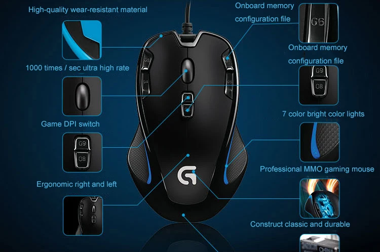 Logitech G300s Gaming Mouse 2500dpi Ergonomic Wired Optical Computer Gamer Mice Gamer Mice Logitech G300s Gaming Mouselogitech G300s Aliexpress Logitech G300s Gaming Mouse 2500dpi Ergonomic Wired Optical Computer Gamer Mice Gamer Mice Logitech G300s Gaming Mouselogitech G300s Aliexpress