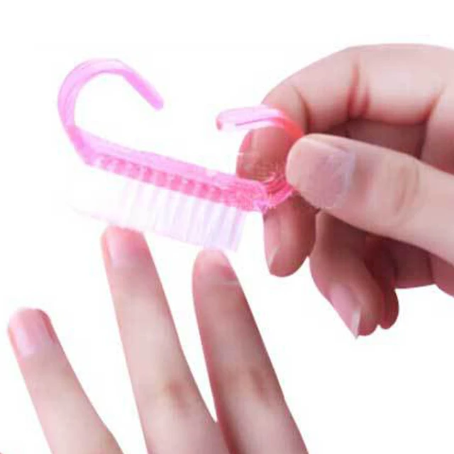 1pcs Plastic Professional Nail Brush Art Care Dust Cleaning 1pcs Plastic Professional Nail Brush Art Care Dust Cleaning Brushes Make Up Washing Manicure