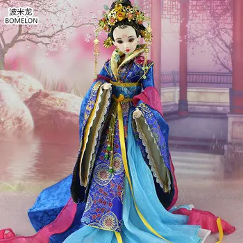 

High-quality Hand-made Chinese Tang Imperial Concubine XIAO Beauty Doll 12 Jointed Bjd 1/6 Dolls Toys Girl Gifts Collection