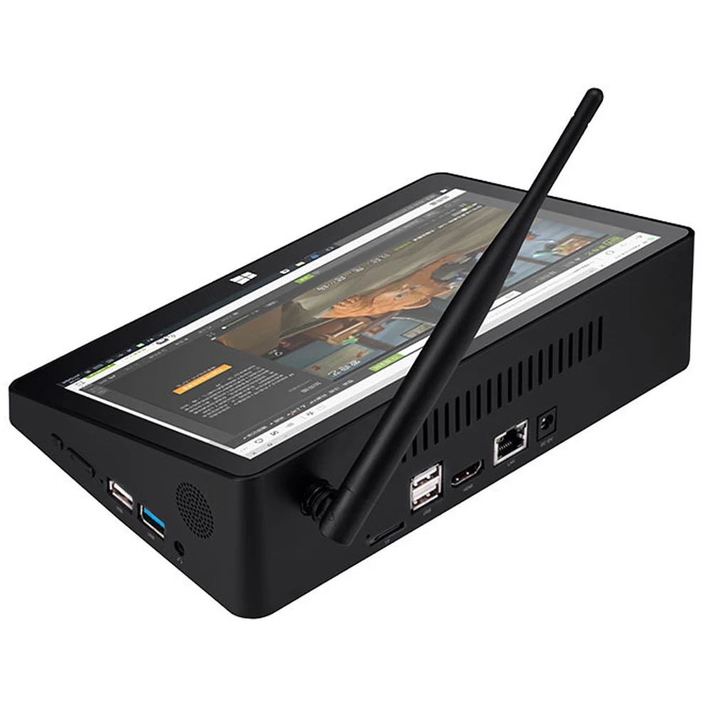 PiPo X10 Pro мини ПК ips планшетный ПК Windows 10 OS tv Box intel Z8350 Четырехъядерный 4 Гб ram 64 Гб rom 10000 мАч Bluetooth