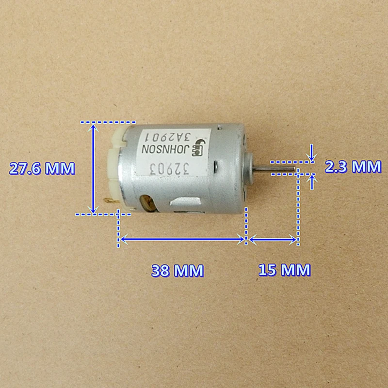 Мини JOHNSON RS 380 DC 6V ~ 9V 7 4 V 32500 об/мин высокоскоростной большой мотор с крутящим