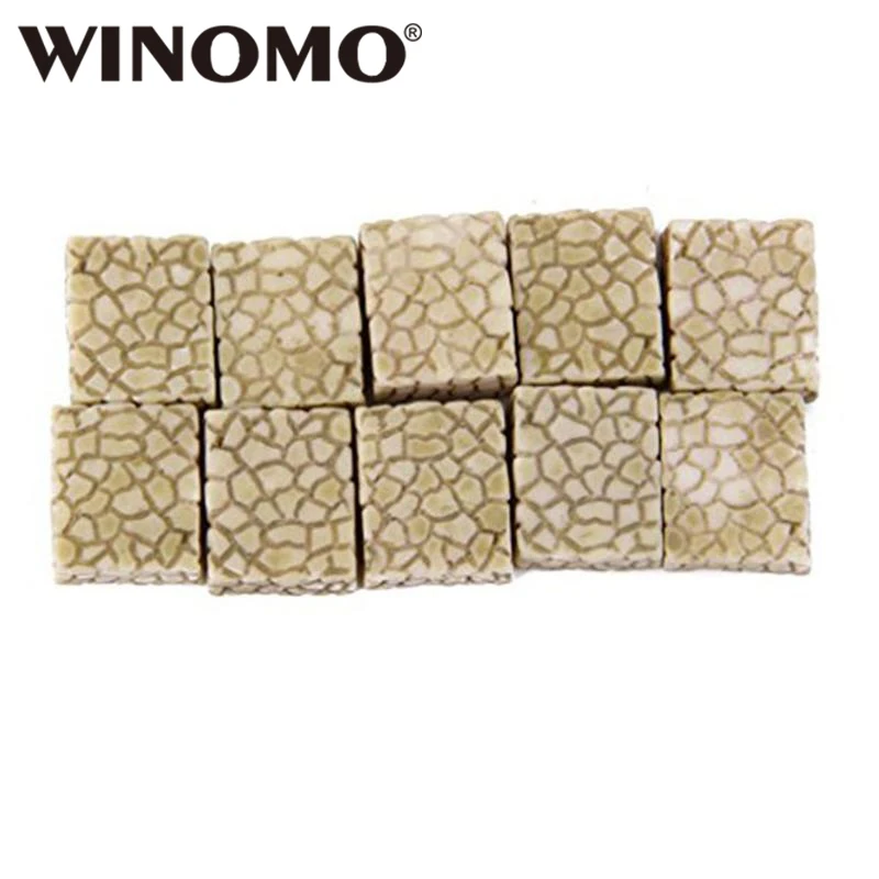 

WINOMO 10pcs Miniature Fairy Garden Ornaments Resin Stone Pavement