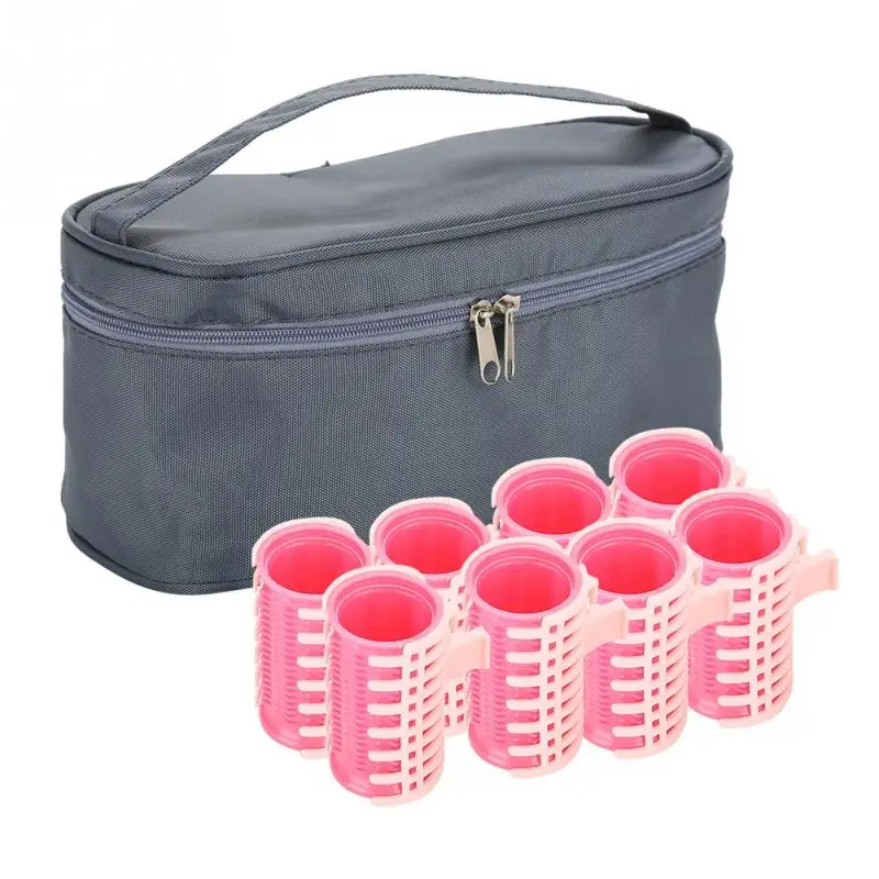 Пластиковые Жаростойкие бигуди для волос ролик с большой ручкой ручные