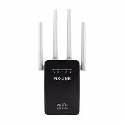 Новый 300 Мбит/с мини домашний беспроводной wi fi маршрутизатор/ретранслятор сигнала Extender/WISP режим/AP режим w/4 внешних антенны легкая настройка