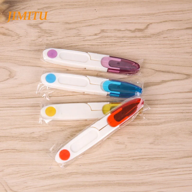 

JIMITU 1Pcs Spring fishing line scissors sharp mini handmade fish rope scissors fishing tool scissors fishing accessories