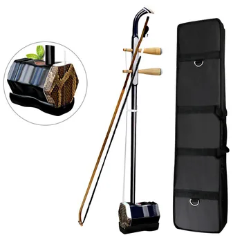 

2-Strings Chinese Traditional Erhu Violin Fiddle Urheen Musical Instrument With Rosin/Bow For Beginner Free Shipping