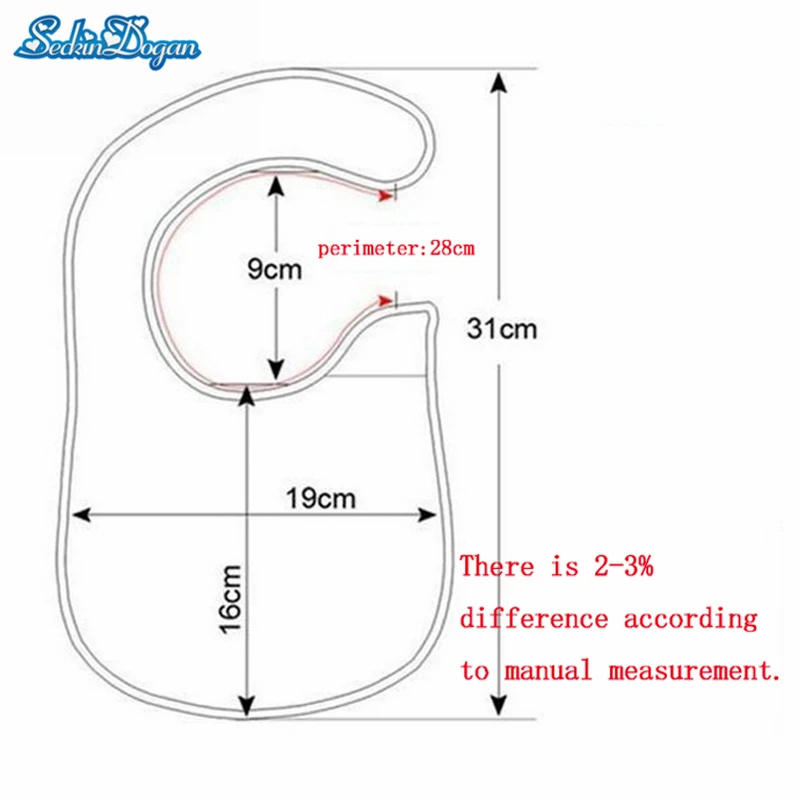 SeckinDogan Baby Bibs Waterproof Solid Cotton High Quality Baby Girl Boy Bibs Cartoon Animal Burp Cloths Accessories cheap stuff