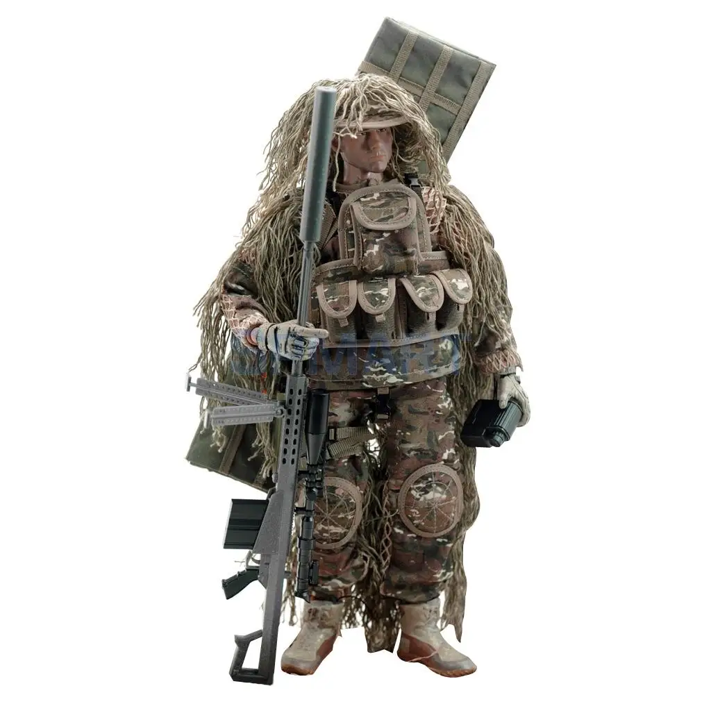 

1/6 US Army Soldier All-terrain Sniper Action Figure 12 inch