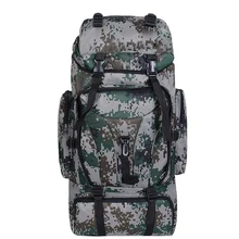 70L Del Ejército Mujeres de Los Hombres Al Aire Libre Táctico Militar Del Morral Que Acampa Yendo Trekking Deporte Molle Rifle Bolsa de Viaje Mochilas de Escalada