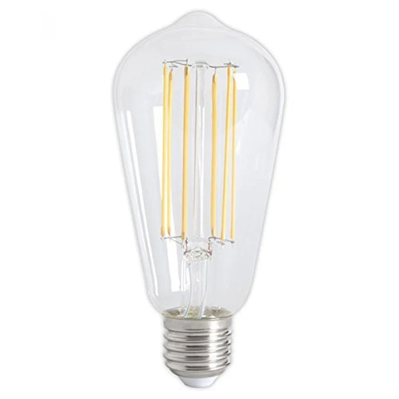 2PCS 4W 6W ST64 E27 Screw Classic Dimmable LED Filament ...