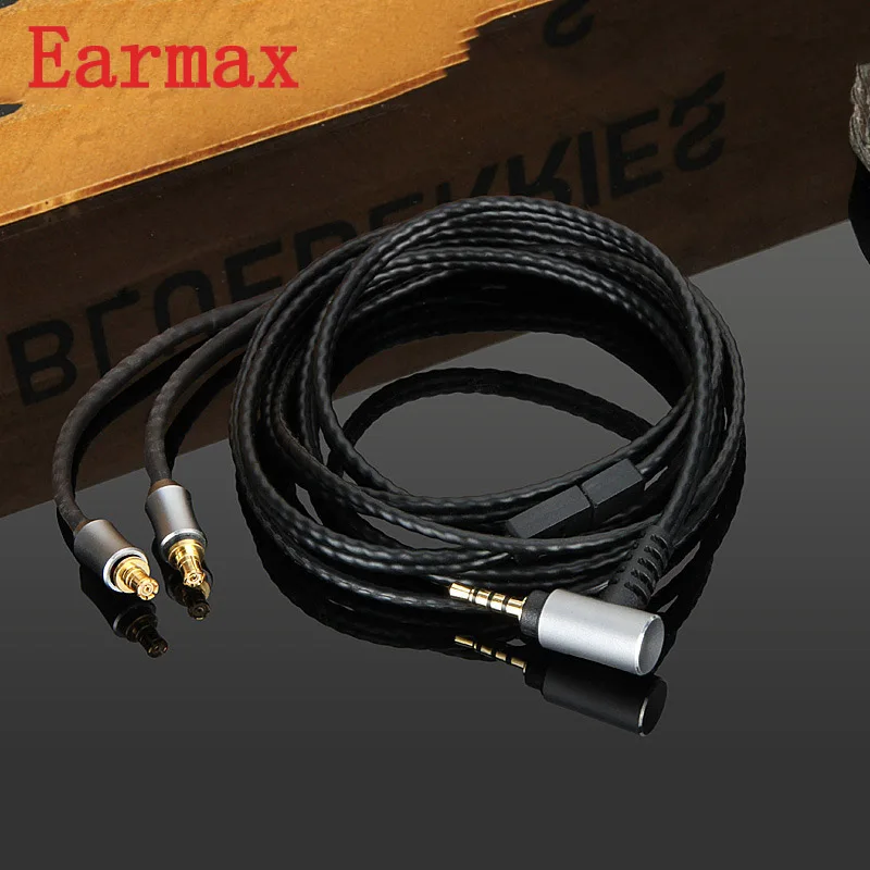 

Earmax A2DC Earphone Cable 3.5mm HiFi Audio Cable OCC Silver Plating Upgraded Wire Core For ATH-LS50/70/200/300/400/E40/50/70