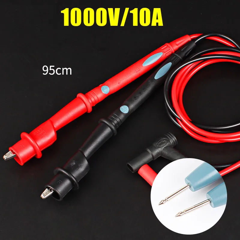 

1PC Universal Probe Test Leads Pin for Digital Multimeter Needle Tip Meter Multi Meter Tester Lead Probe Wire Pen Cable1000V 10A