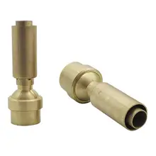 1Pc 3/4" 1" 1.5" 2" Brass Adjustable Water Column Fountains Air-Blended Foam Bubbling Jet Spray Head Garden Landscape Sprinklers