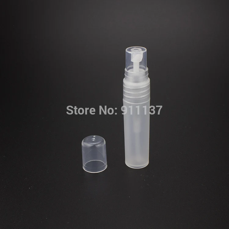 Frasco de Spray Vazias de Spray de Plástico Frascos de Spray de Perfume Plástico Pequeno Bomba Pequenas Garrafas Geada Plstic Pequenos 100 Pcs 5 ml pp
