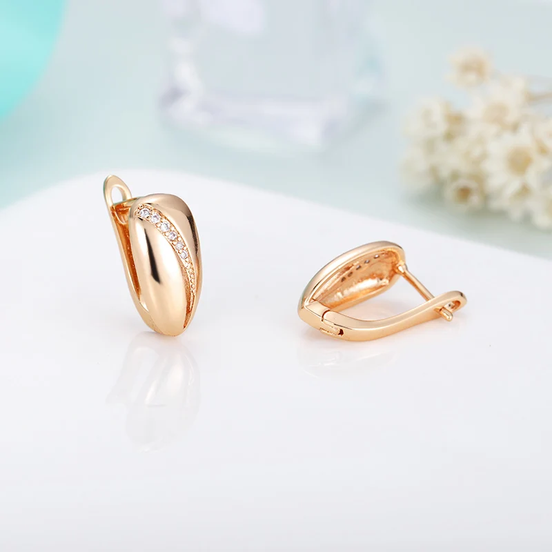Maikale Simple Copper Stud Earrings For 