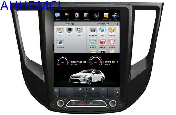 Excellent Car PC PAD Tesla Style Multimedia Player Android 7.1 GPS Navigation For Mitsubishi Lancer EX Grand Lancer 2017 2018 5