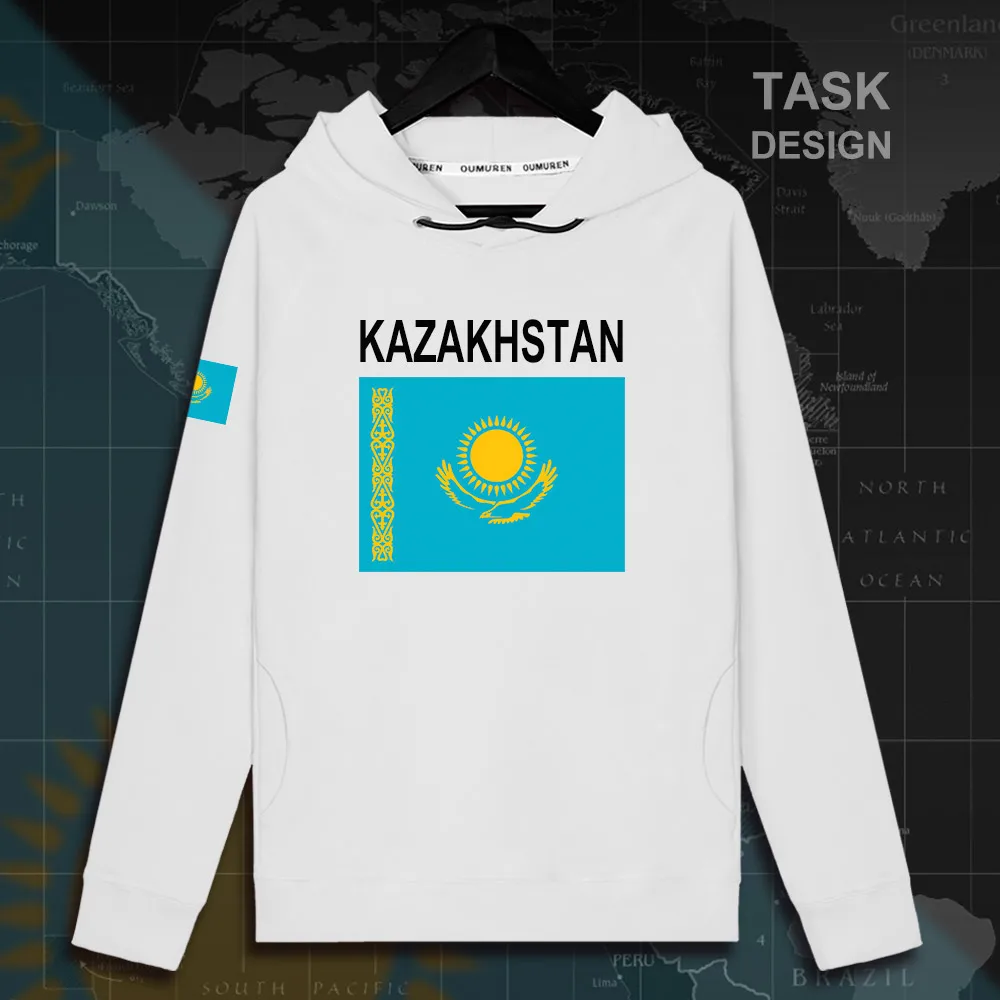 Kazakh KZ Kazakhstani KAZ мужская толстовка с капюшоном пуловеры Мужская уличная одежда