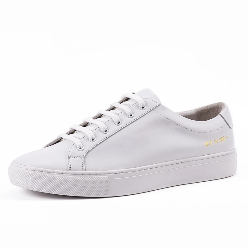 

New 2019 Genuine Leather Breathable Comfortable Shoes Women Flats Soft Leather Fashion Women's Casual Brand White Shoes