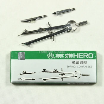 

H2031 spring compasses spring divider multifunctional compasses triangle set