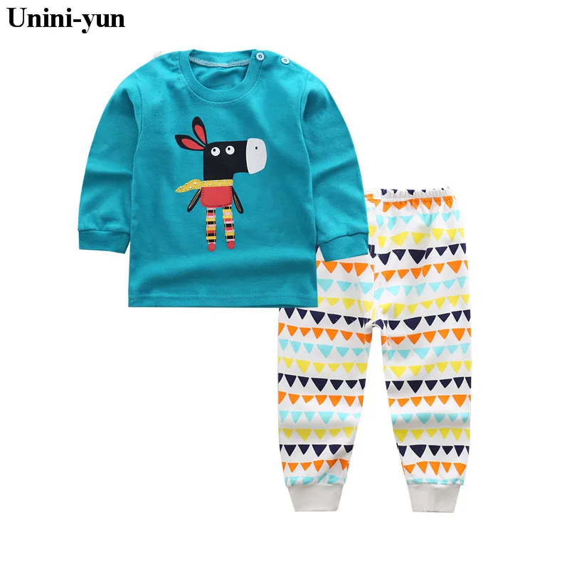 

2018 Boy Clothes set Kids Tracksets TODDLER Boy Sports sets Children Autumn/Winter Clothing Set 2pc Outfits Spring donkey setss