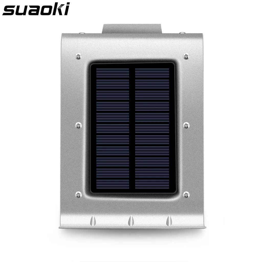 

Suaoki 16 LED Solar Motion Sensor Light with 800mAh Battery 60 Decibel Light Auto On/Off Waterproof lamp for Garden Yard Door