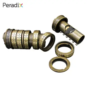 

2018 Alphabet Lock Intelligence Cylinder Lock Gifts Da Vinci Christmas Da Vinci Code Holiday Drop Shipping