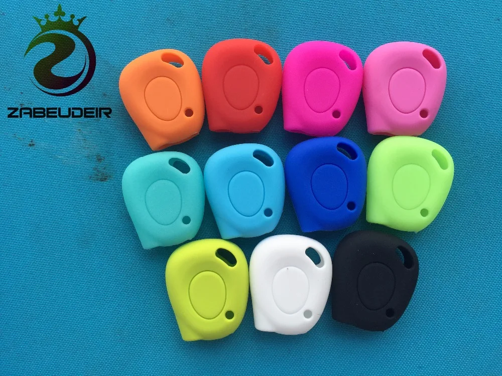 

Pusakieyy 1 BUTTON FOR RENAULT MEGANE SCENIC LAGUNA CLIO ESPACE TWINGO KANGOO MASTER TRAFFIC AVAINTIME SILICONE KEY FOB CASE