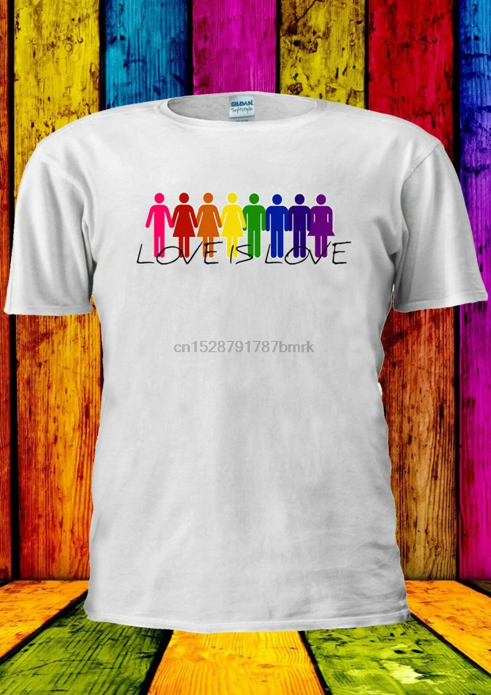 Love Is Lgbt гей-лесбийская футболка топ для мужчин унисекс Новое поступление