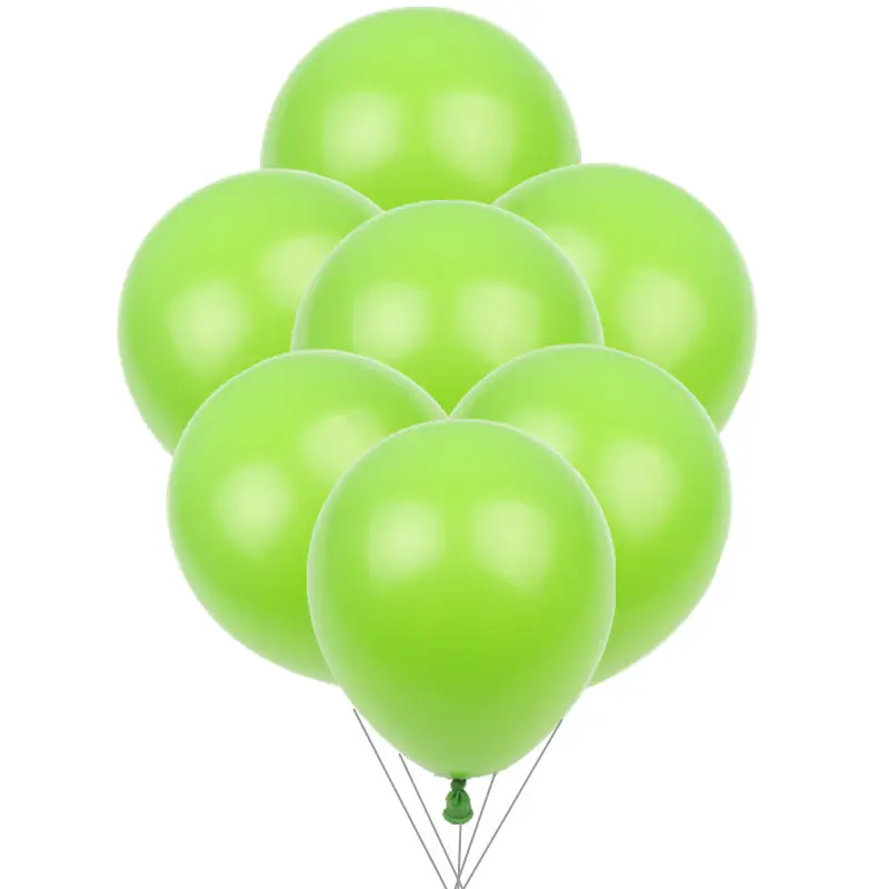 GOGO PAITY 30 шт./лот 5-дюймовый цветной круглые латексные шарики детские праздничные вечерние макет декоративные шары оптом - Цвет: J (Green)