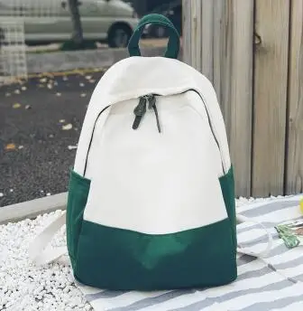 Модный женский рюкзак, женская сумка для книг, женский рюкзак для школьников-подростков, школьная сумка для девочек, стильная школьная сумка - Цвет: dark green AWE9656