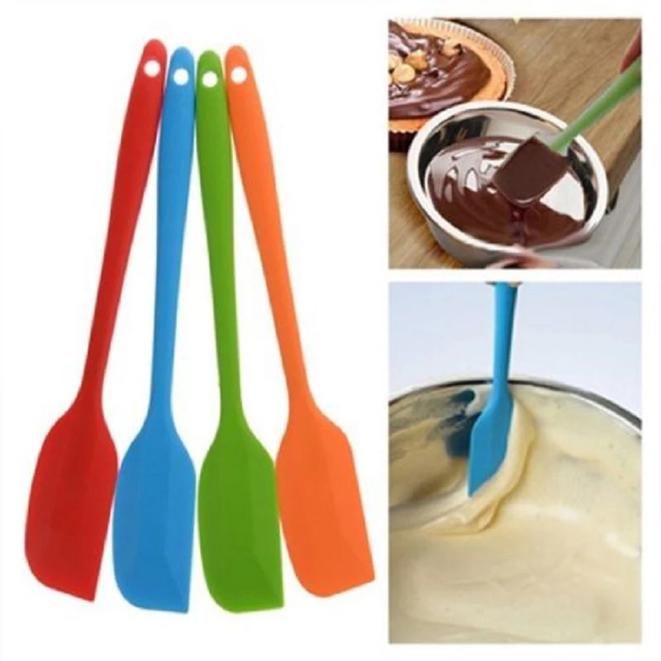 Silicone spatula Cake Batter Scraper Cake Cream Butter Spatula Mixing