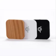 Тонкий деревянный портативный 5 Вт Qi Стандартный беспроводной зарядный коврик для iPhone X/XS Max XR 7 8 Plus для Xiaomi samsung S8 S9 S7 Note 9