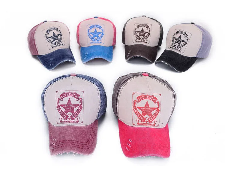 [AETRENDS] 6 цветов, бейсбольная кепка в стиле пэчворк со звездами, Мужская Уличная теннисная кепка, спортивная женская кепка, хлопковая кепка с костями на заказ, Z-1462