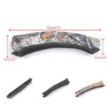 Неопреновый прицел 1" прицел чехол Реверсивный Черный/Мшистый Дуб раскол бесконечность камуфляж охотничья винтовка ружья чехлы