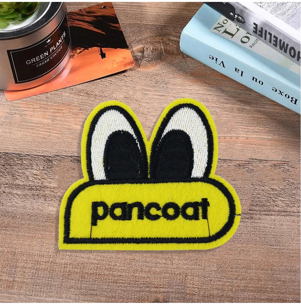 11  Embroidery Patches For Clothing Stickers Crown Lip Kiss Mouth Heart Pow Patch Iron On Badges For Clothes Sew On Badge