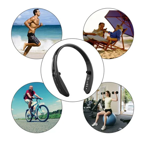 Wireless A2DP Bluetooth Stereo Headphone Sport Headset Ring Collar Earphones Earbuds With Mic Handsfree For Smartphones PC PS3 Wireless A2DP Bluetooth Stereo Headphone Sport Headset Ring Collar Earphones Earbuds With Mic Handsfree For Smartphones PC PS3