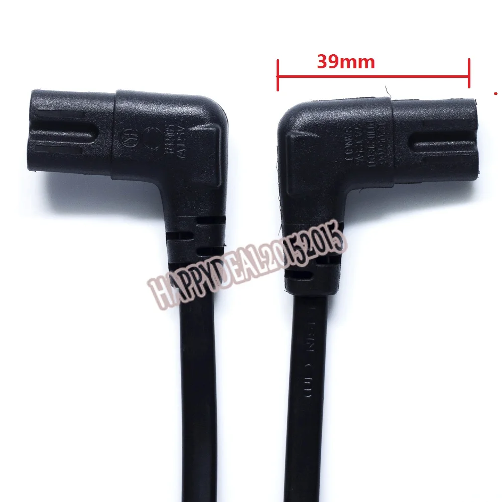 2 контактный сетевой кабель 8 C7 US 6 футов прямоугольный 90 градусов для samsung Philips Sony