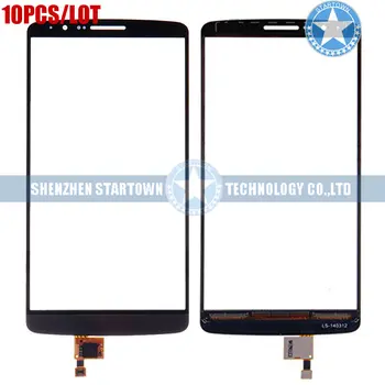 

10pcs/lot New Gray Touch Screen Digitizer Glass Panel Replacement For LG G3 D850 D855 LS990 VS985