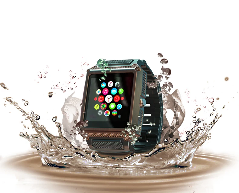 KY005 smart watch MTK2502 1 54 &quotцветной экран водонепроницаемый вызовов через Bluetooth часы