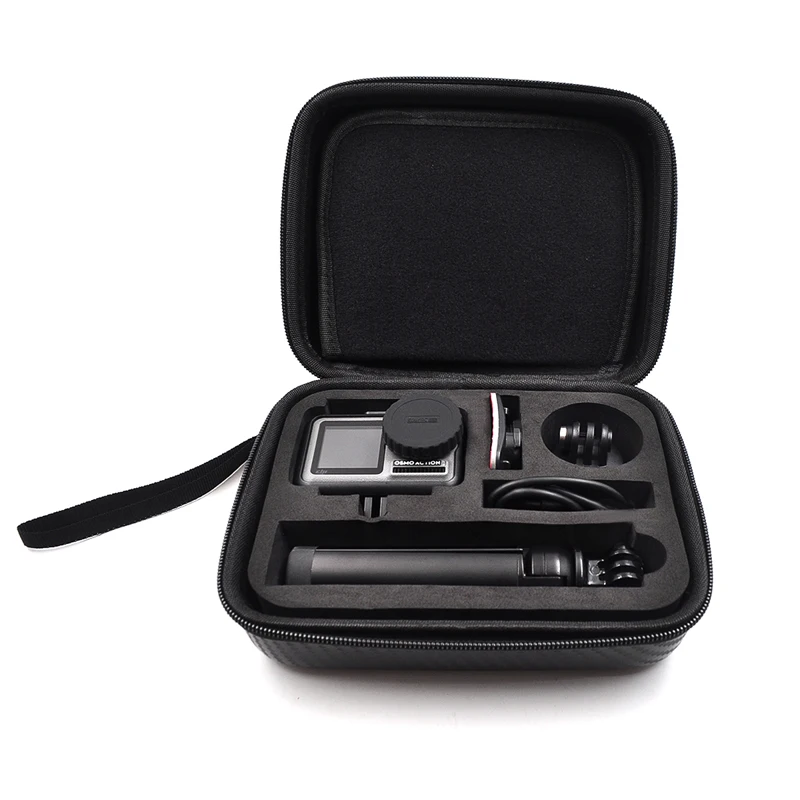 Анти-шок сумка для хранения Портативный чехол PU Hardshell Водонепроницаемая защитная коробка для DJI Osmo Action sport камера аксессуары